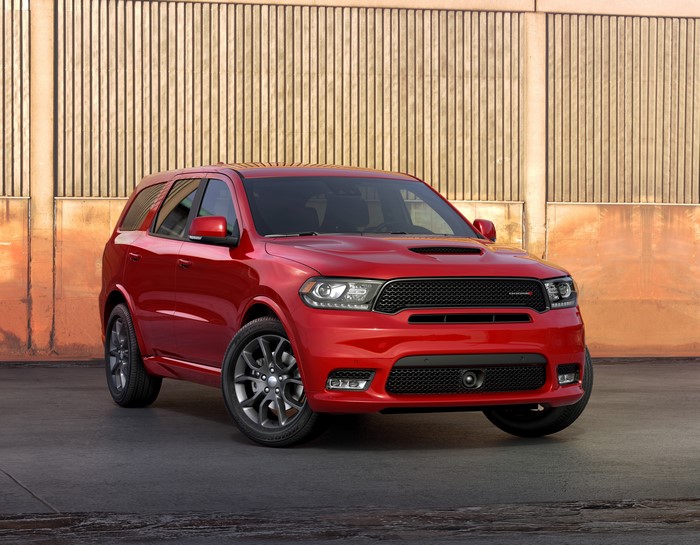Red 2018 Dodge Durango R-T Redline