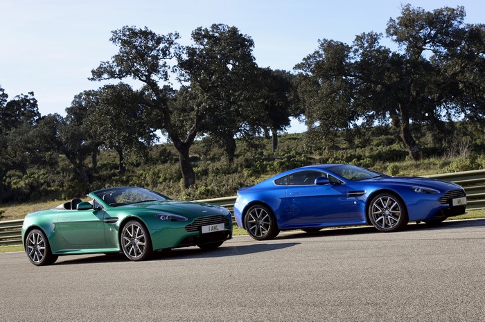 Aston Martin V8 Vantage S Roadster and Coupe