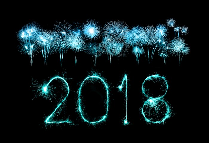 2018 New Year Fireworks Sparklers
