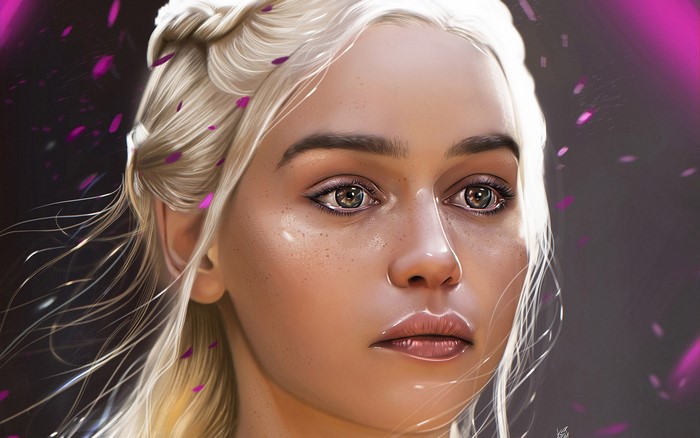 Daenerys Targaryen from Game of Thrones 4K