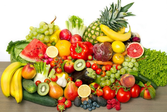 4K, Vegetables, Fruit, Tomatoes, Bananas, Berry, Grapes, Watermelons ...