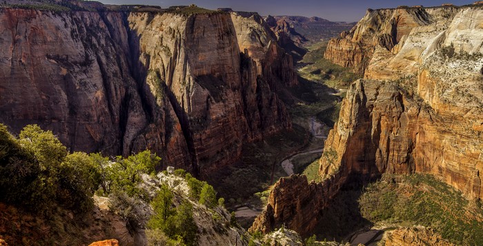 4K Zion National Park Canyon Mountains USA