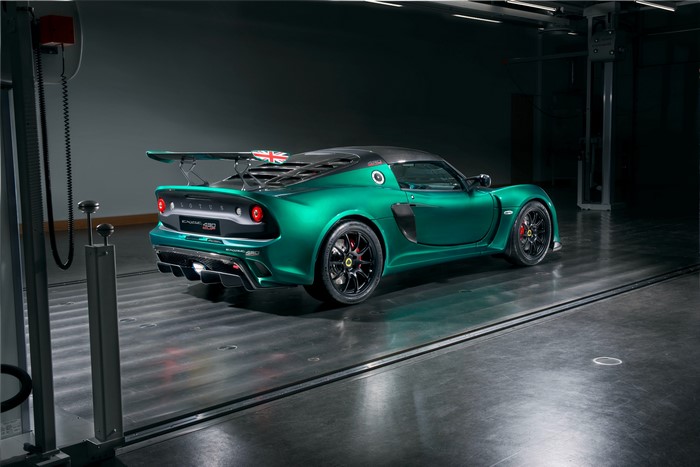 Lotus Exige Cup 430 2017 Back View