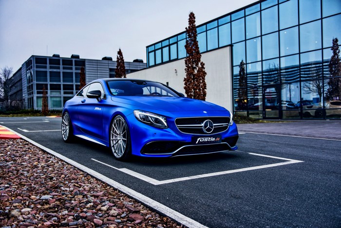 4K Blue Mercedes-Benz AMG C217 S-Class Coupe