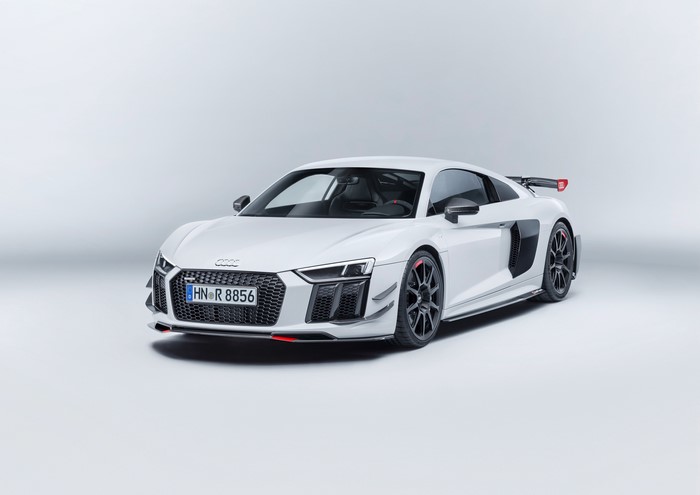 White Audi R8