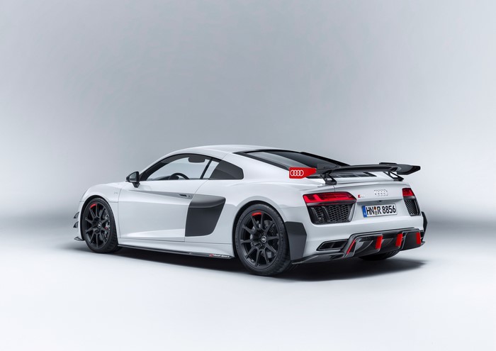 White Audi R8