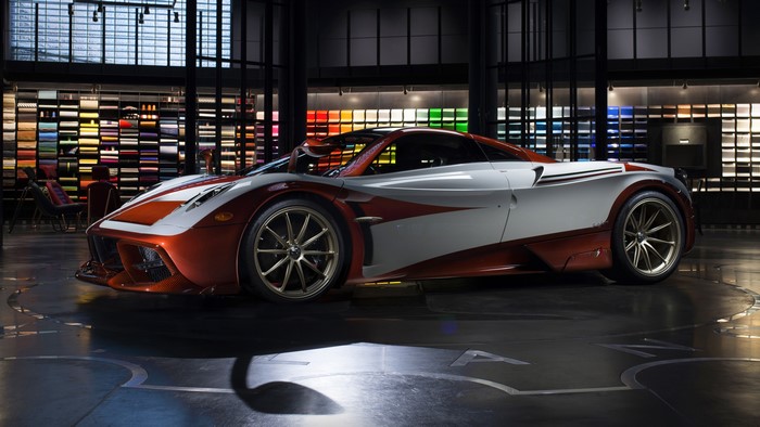 4K 2017 Huayra Lampo Pagani Metallic