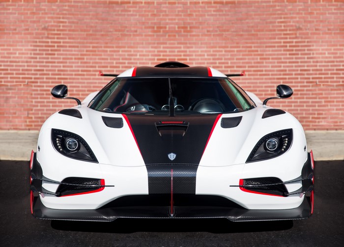 White Koenigsegg Agera RS 2015-18