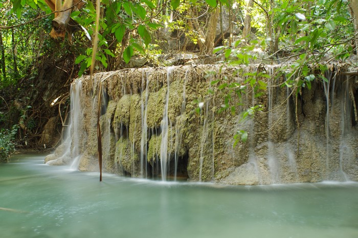 Erawan Waterfall in Thailand