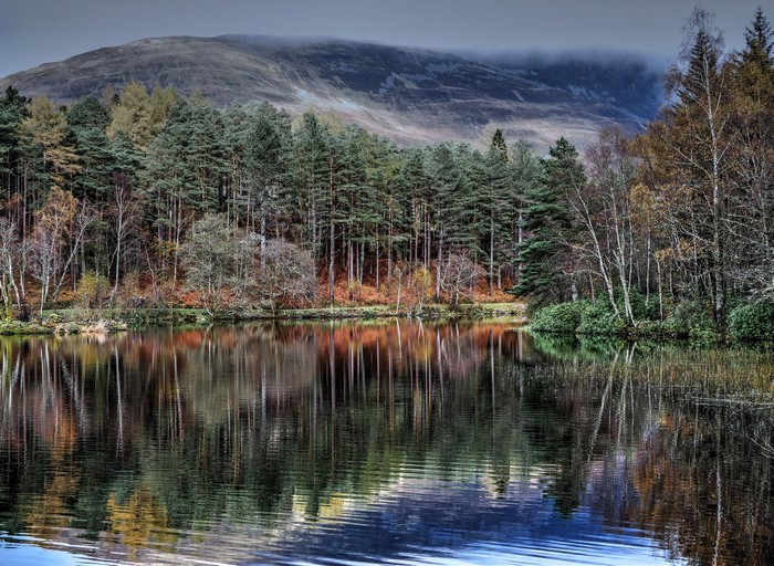 Glencoe Lochan Scotland Lake Forests
