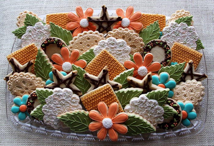 Assortment of Decorated Cookies