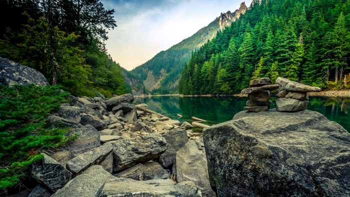 Linderman Lake Chilliwack Provincial Park, Canada
