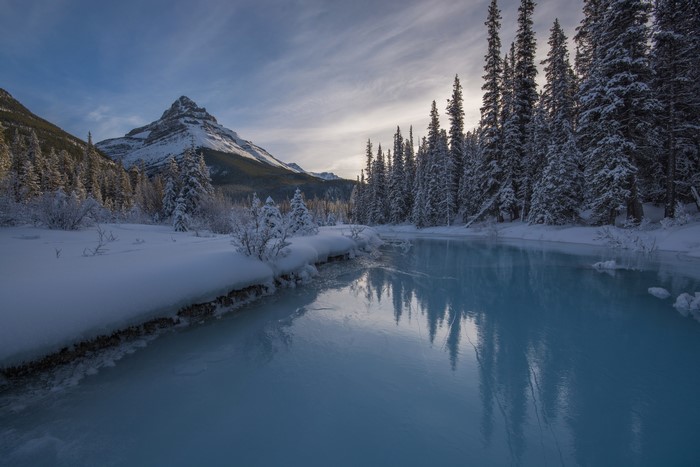 Winter Scenery of Banff National Park, Canada