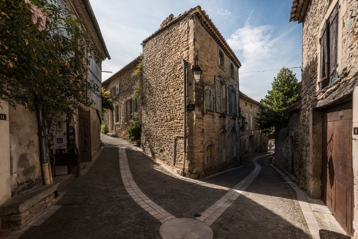 Street in Grignan, France
