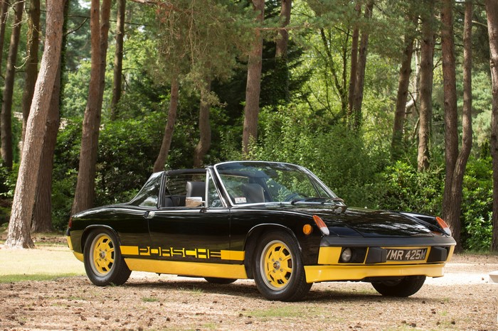 Black 1974 Porsche 914 Limited Edition Roadster