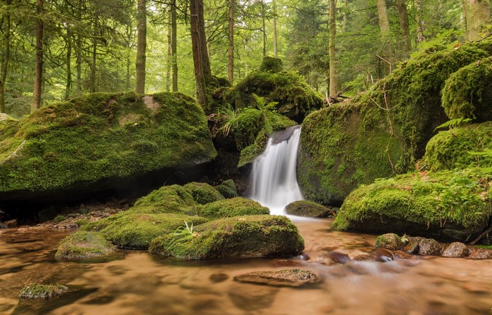 4K Gertelbach Waterfalls in Germany