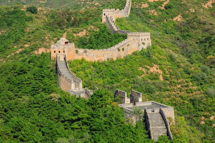 4K, 5K, China, The Great Wall of China, Forests, Stairs, HD Wallpaper ...