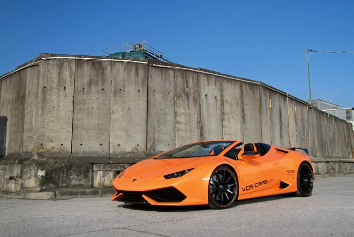 Orange 2016-18 VOS Performance Huracan Spyder