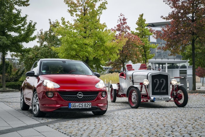 Opel Adam and Loryc Electric Speedster