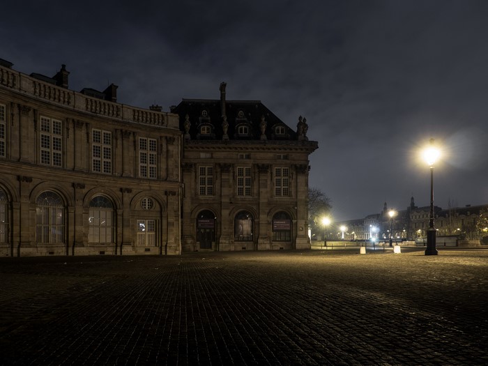 Institut de France at Night in Paris