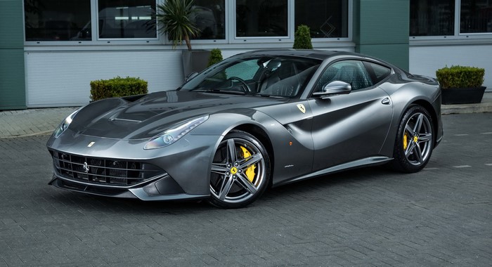 Grey Ferrari F12berlinetta by Pininfarina