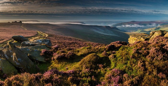 4K, Derwent Edge, United Kingdom, Scenery, Stones, Hill, HD Wallpaper ...