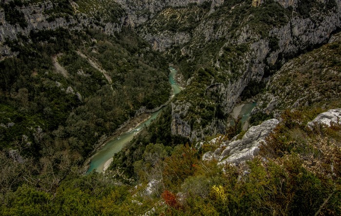 Gorges du Verdon Canyon in the French Alps