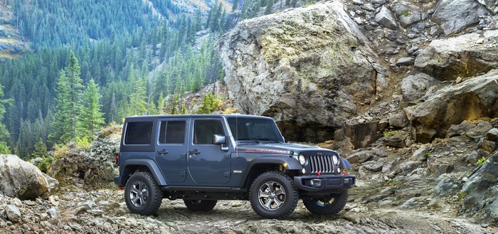 2018 Jeep Wrangler Unlimited Rubicon Recon off-roading