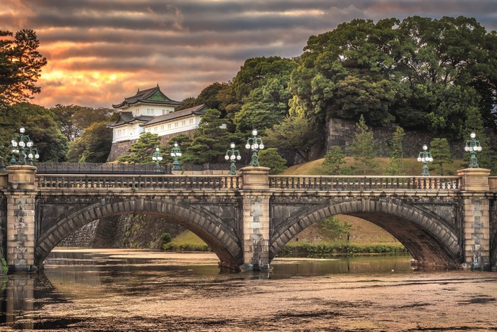 Imperial Palace Bridge, Tokyo, Japan
