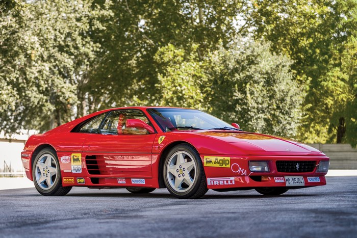 Red 1993 Ferrari 348 Challenge by Pininfarina