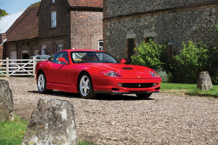 Red Ferrari 550 Sperimentale by Pininfarina