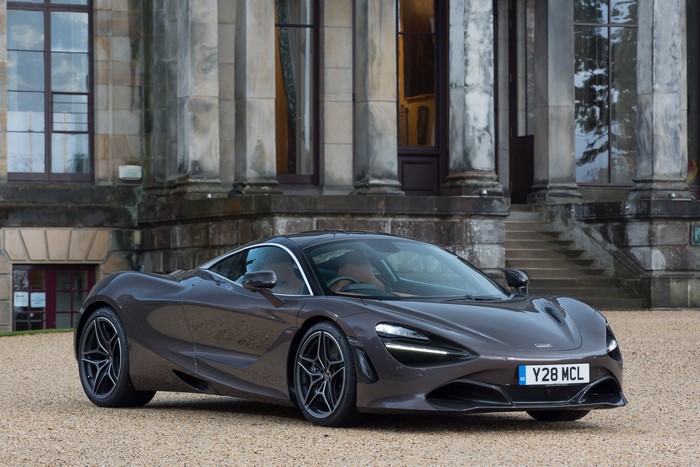 Grey McLaren 720S Coupe Launch Edition
