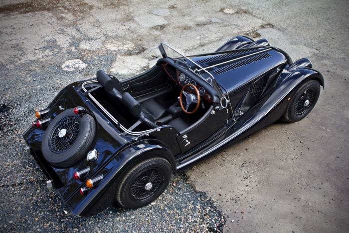 Black 2011 Morgan 4-4 75th Anniversary Cabriolet