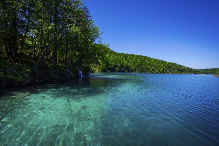 4K Plitvice Lakes National Park Croatia Lake Forests