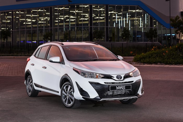 White 2018 Toyota Yaris Cross