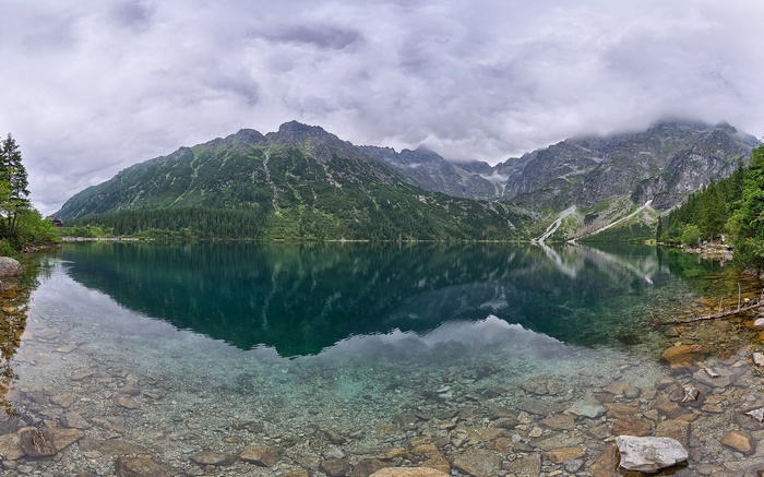 Morskie Oko Lake and Mountains, Poland