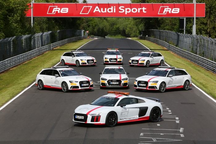 Audi R8 Audi Sport Race Management Cars