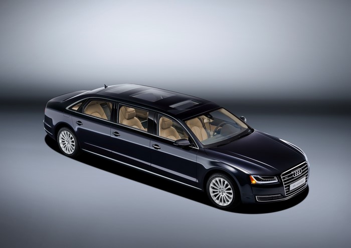 4K 2016 Audi A8 L Extended Limousine