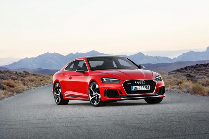 4K Red Audi RS5 Coupe
