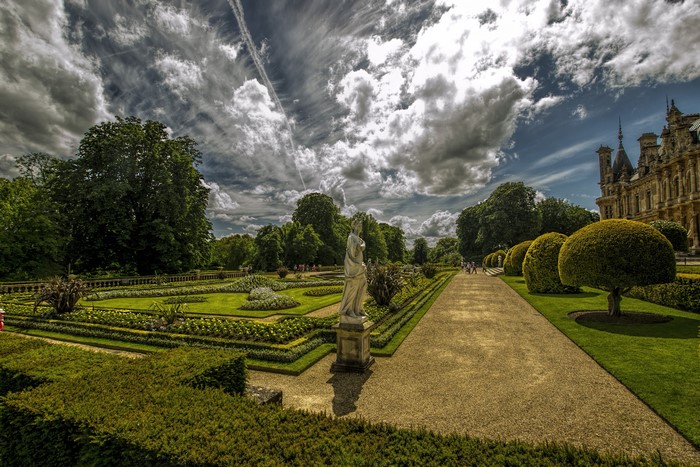 Waddesdon Manor Gardens, Buckinghamshire, England