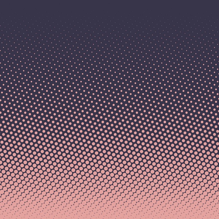Halftone dot pattern texture