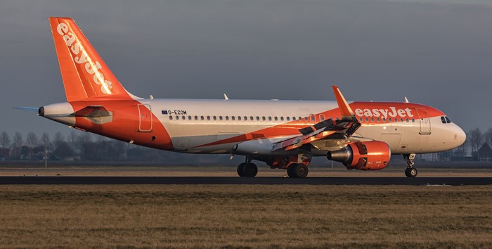 EasyJet Airbus A320-214SL G-EZOW on tarmac