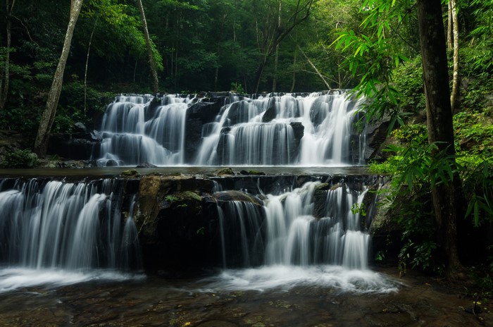 Sam Lan Waterfall in Thailand