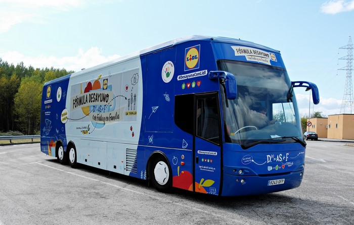 Lidl Formula Desayuno bus