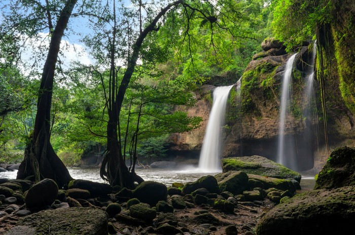 Heo Suwat Waterfall Khao Yai National Park Thailand