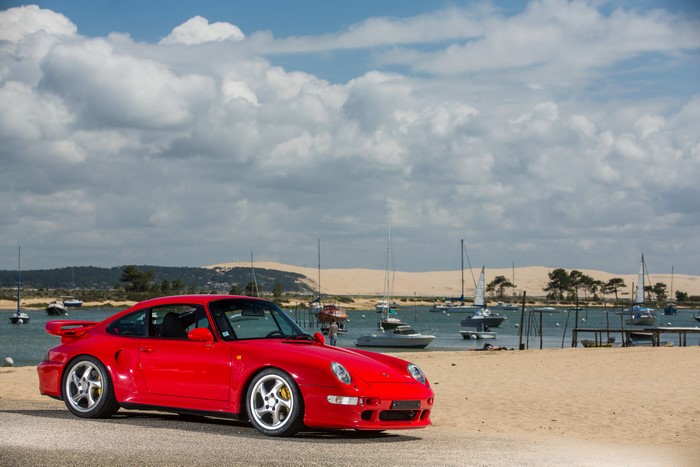 Red 1997-98 Porsche 911 Turbo S 3.6 Coupe