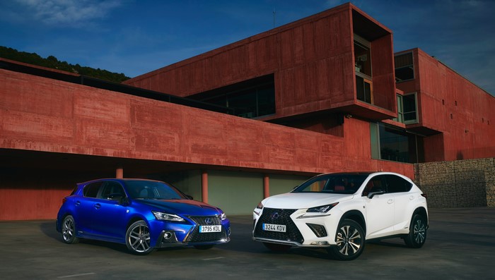 Lexus NX and Lexus CT 200h