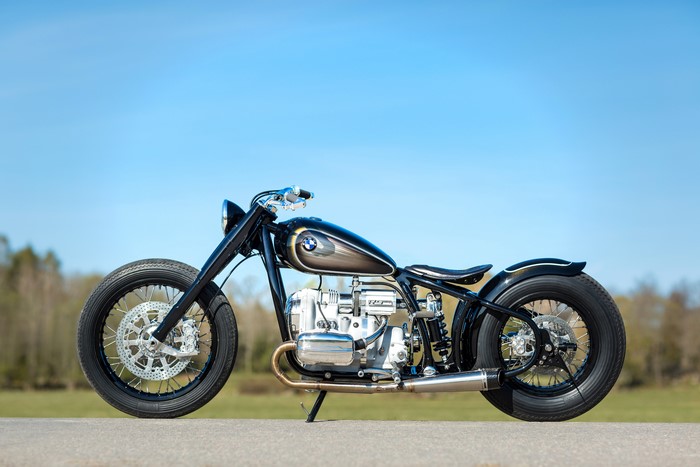 BMW R5 Homage motorcycle side view