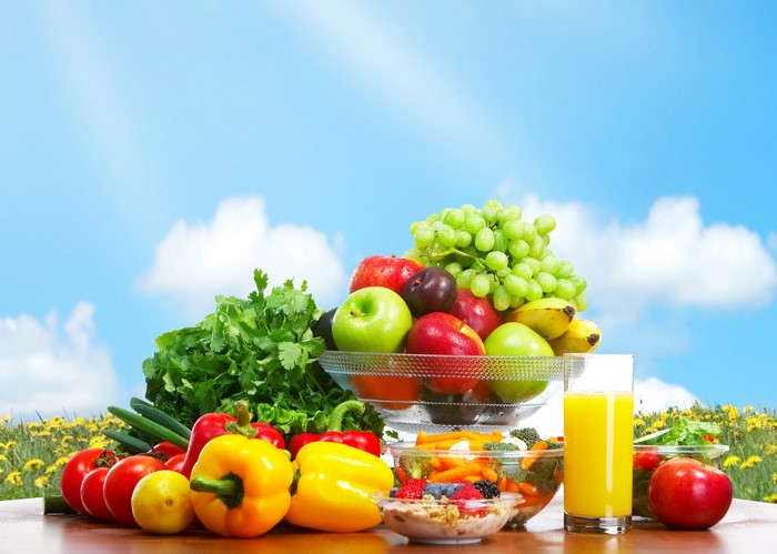 Fruit and Vegetables with Juice
