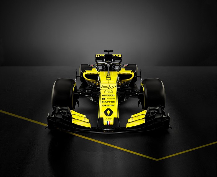 2018 R.S.18 Renault Formula 1 car